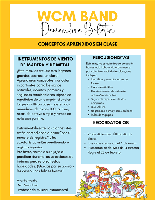December spanish